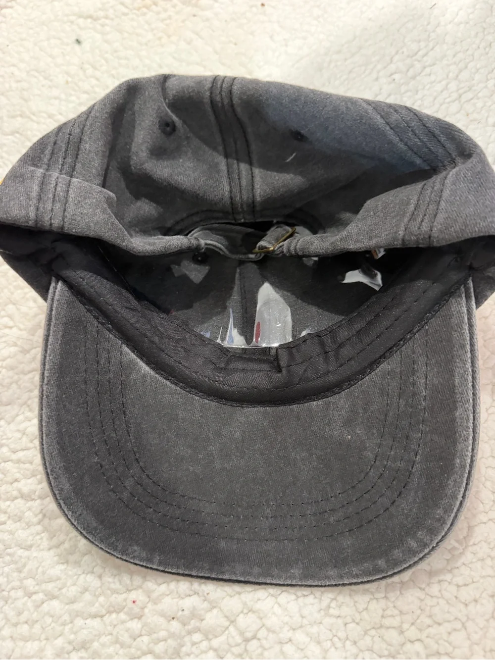 Marine Corps 250th Anniversary Cap - Gray with Gold Accent